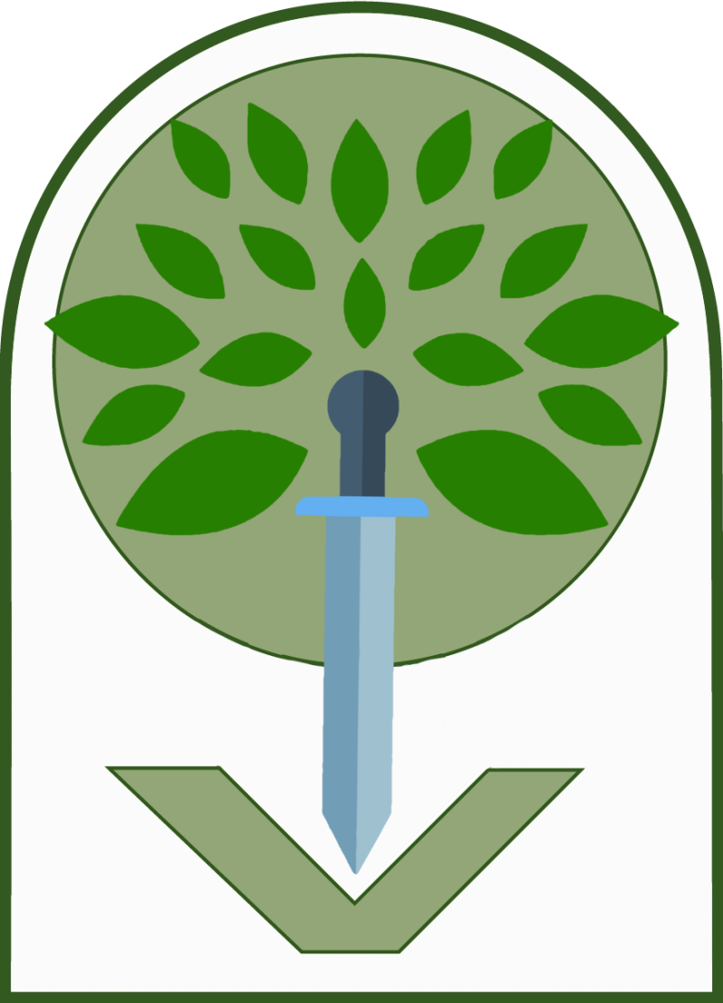 Volunteer Forest Service crest.